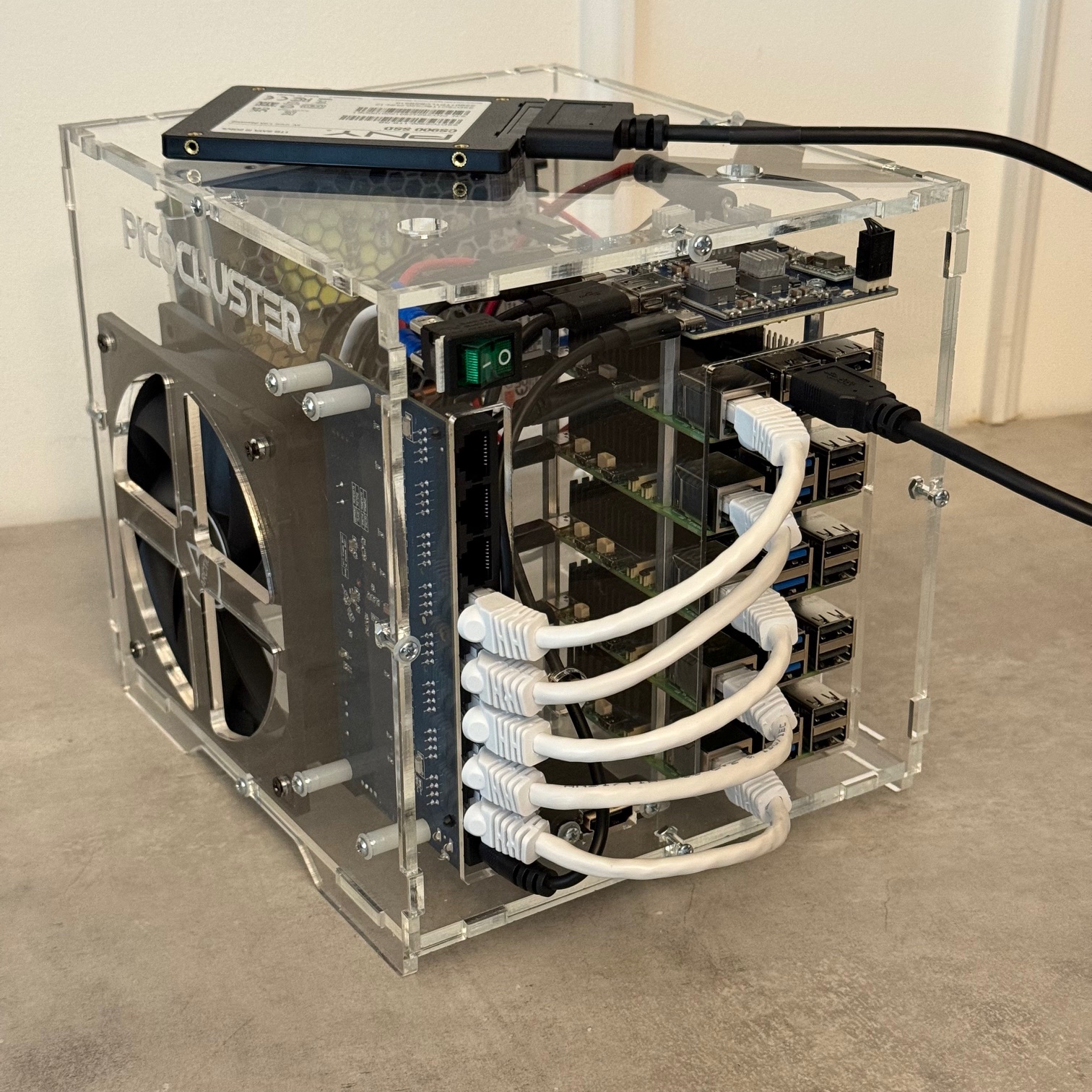 My Raspberry Pi cluster, and future SOC! From Pico Cluster